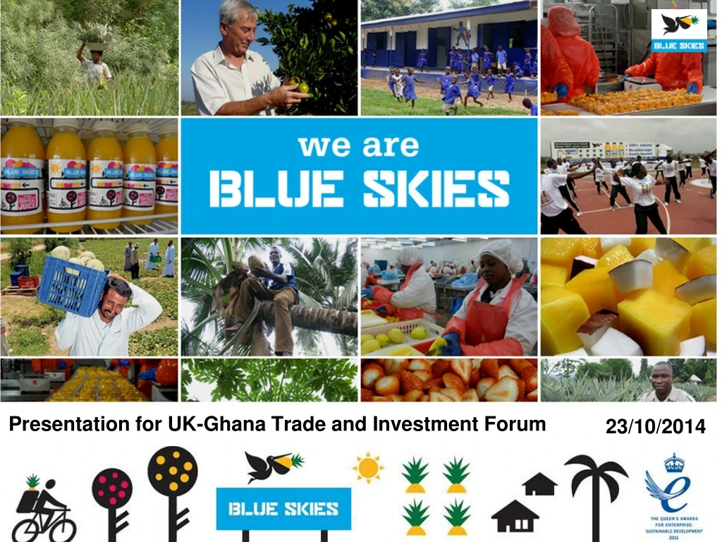 presentation for uk ghana trade and investment forum