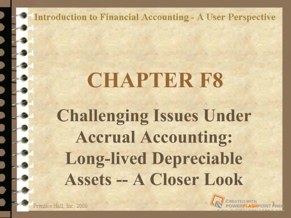 Introduction to Financial Accounting - A User Perspective