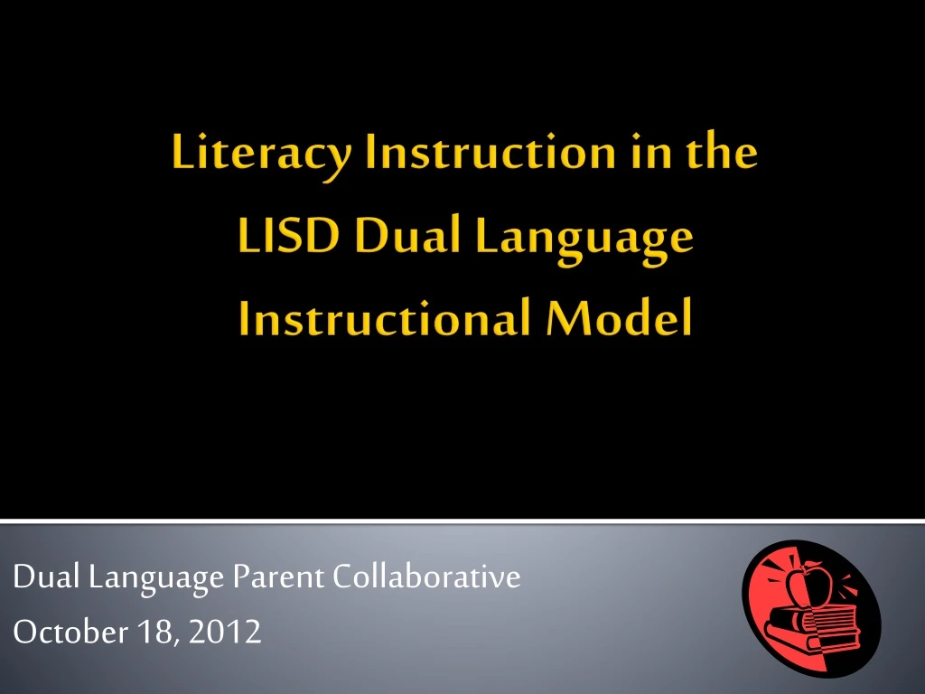 dual language parent collaborative october 18 2012