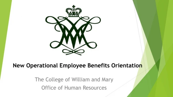 The College of William and Mary Office of Human Resources