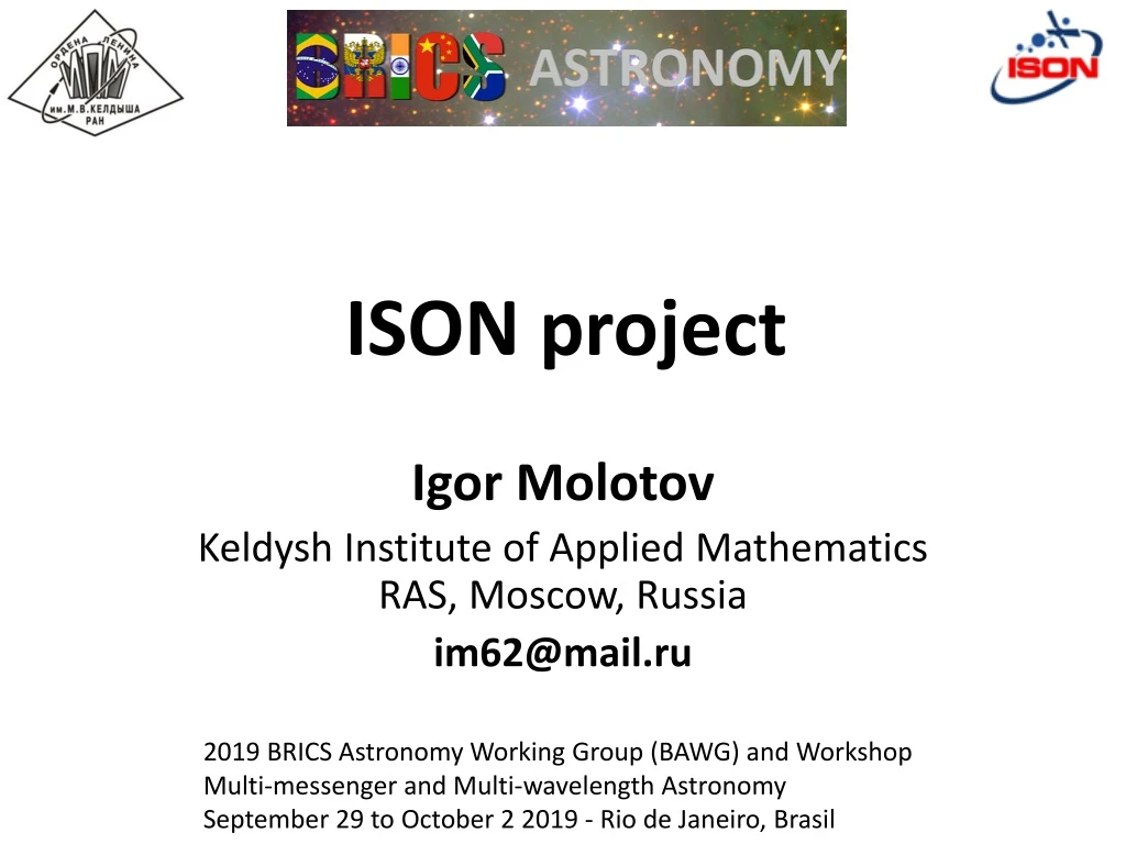 ison project