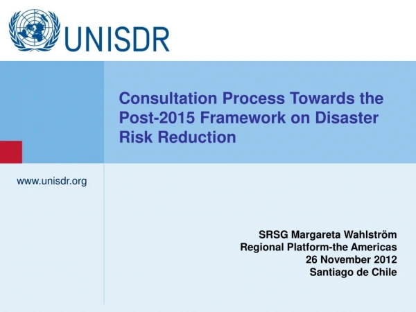 unisdr