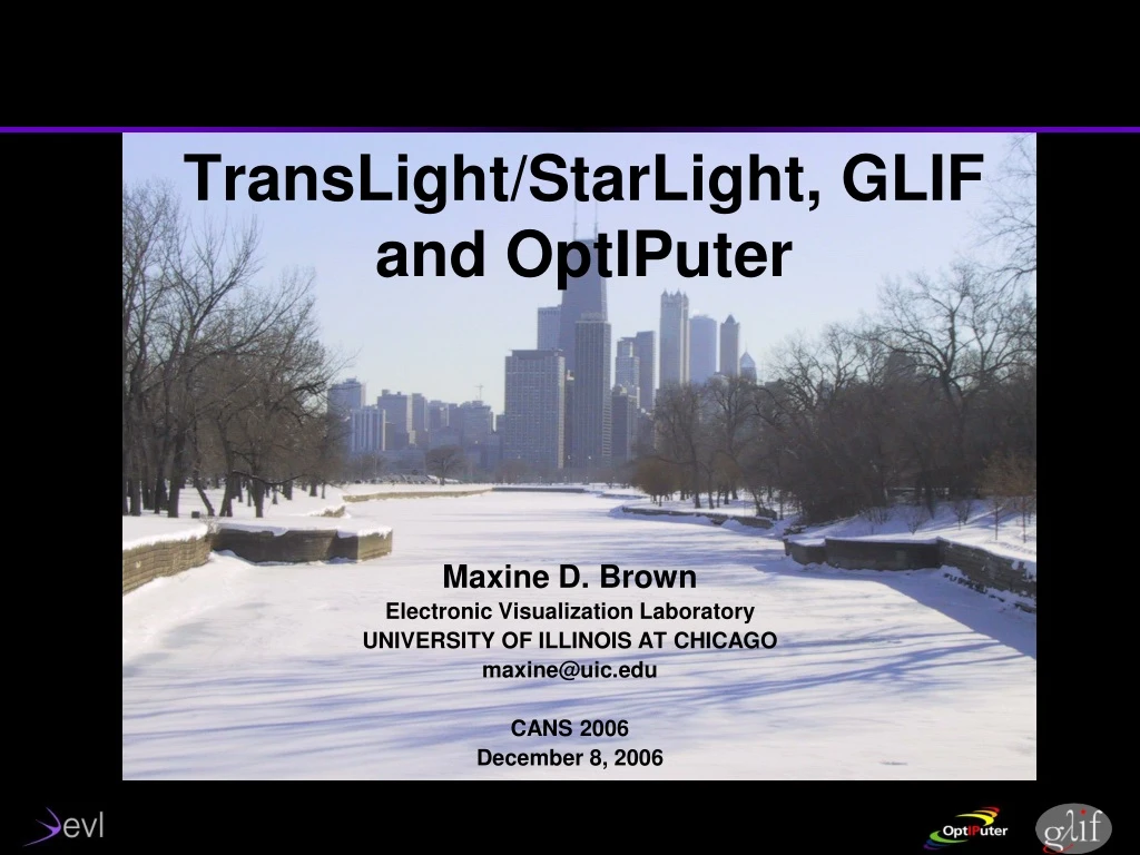 translight starlight glif and optiputer