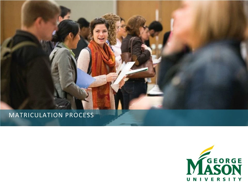 matriculation process