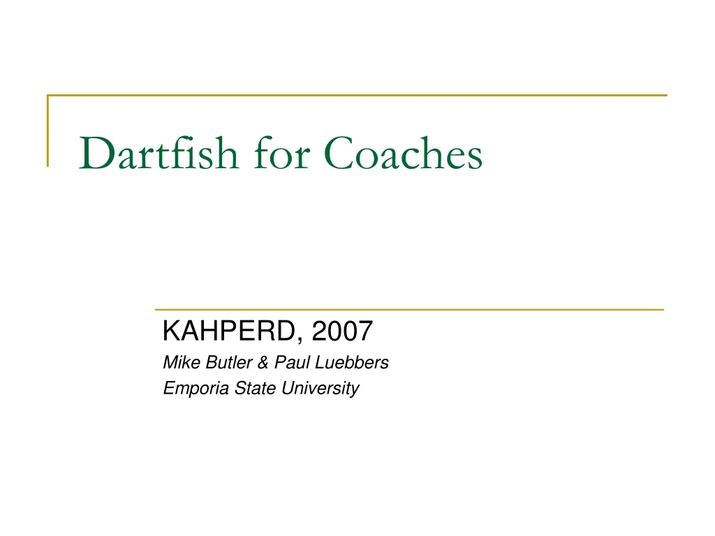 dartfish for coaches