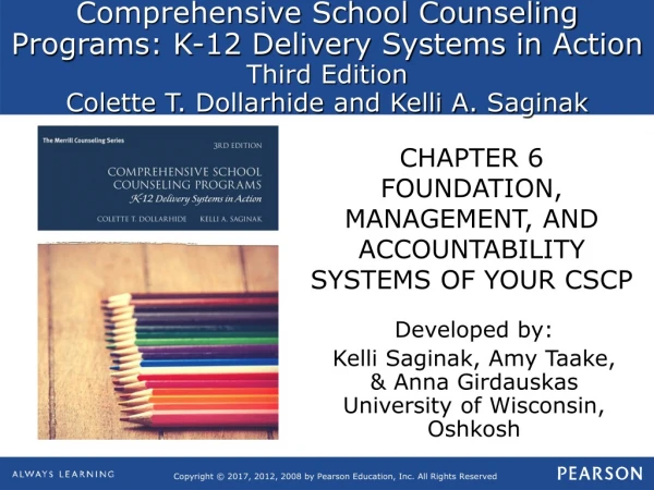 CHAPTER 6 FOUNDATION, MANAGEMENT, AND ACCOUNTABILITY SYSTEMS OF YOUR CSCP