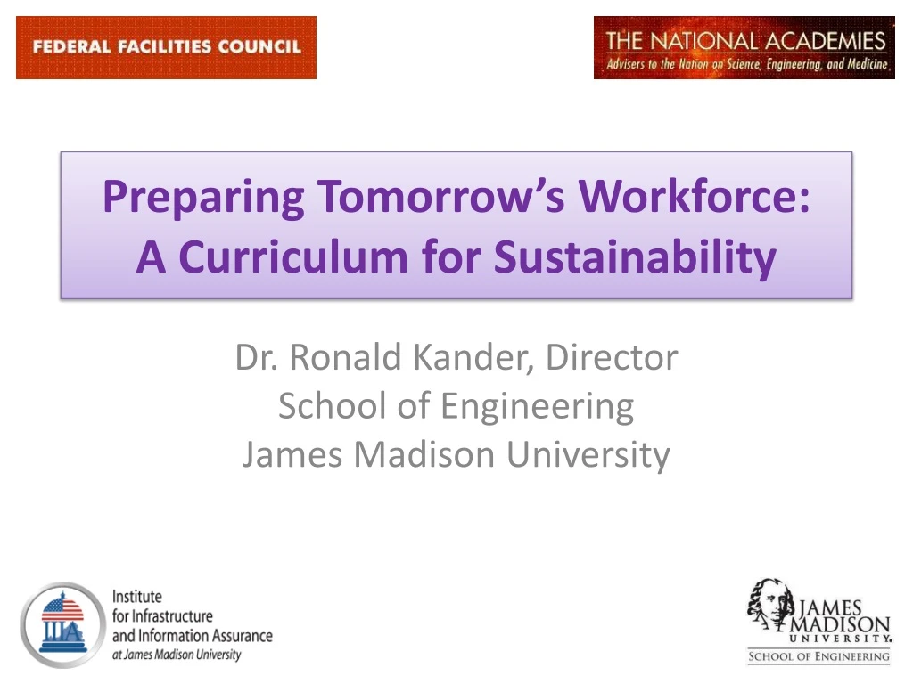 preparing tomorrow s workforce a curriculum for sustainability