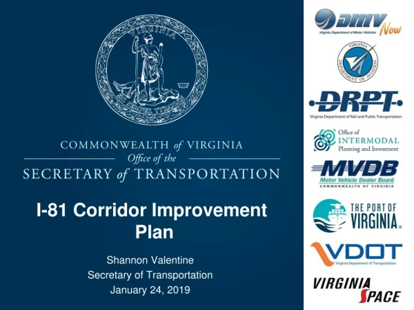 I-81 Corridor Improvement Plan