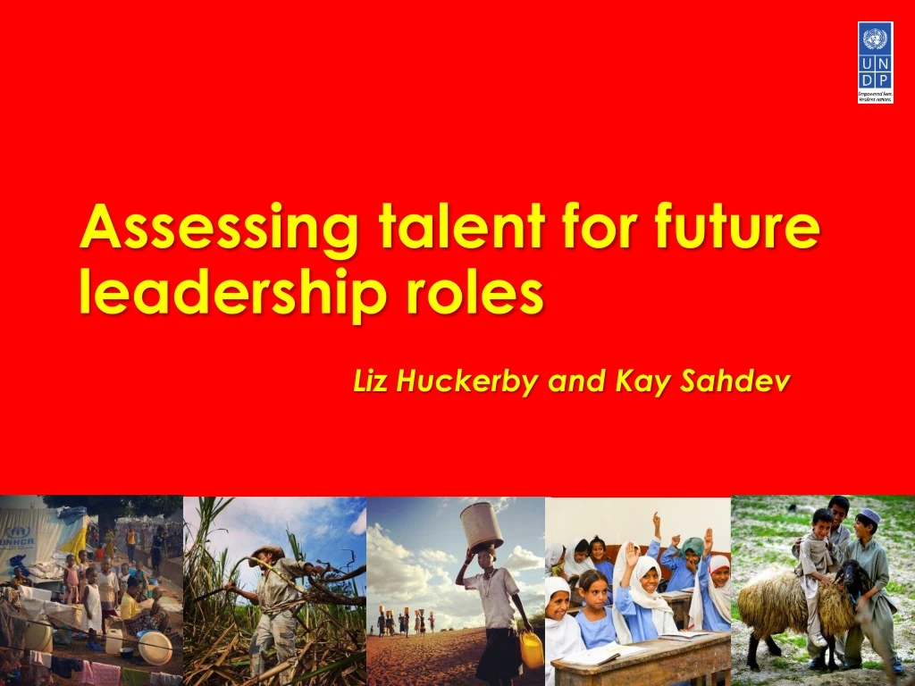 assessing talent for future leadership roles