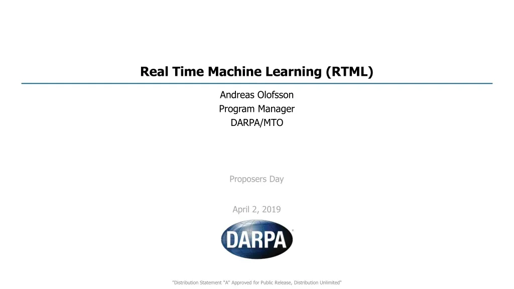real time machine learning rtml
