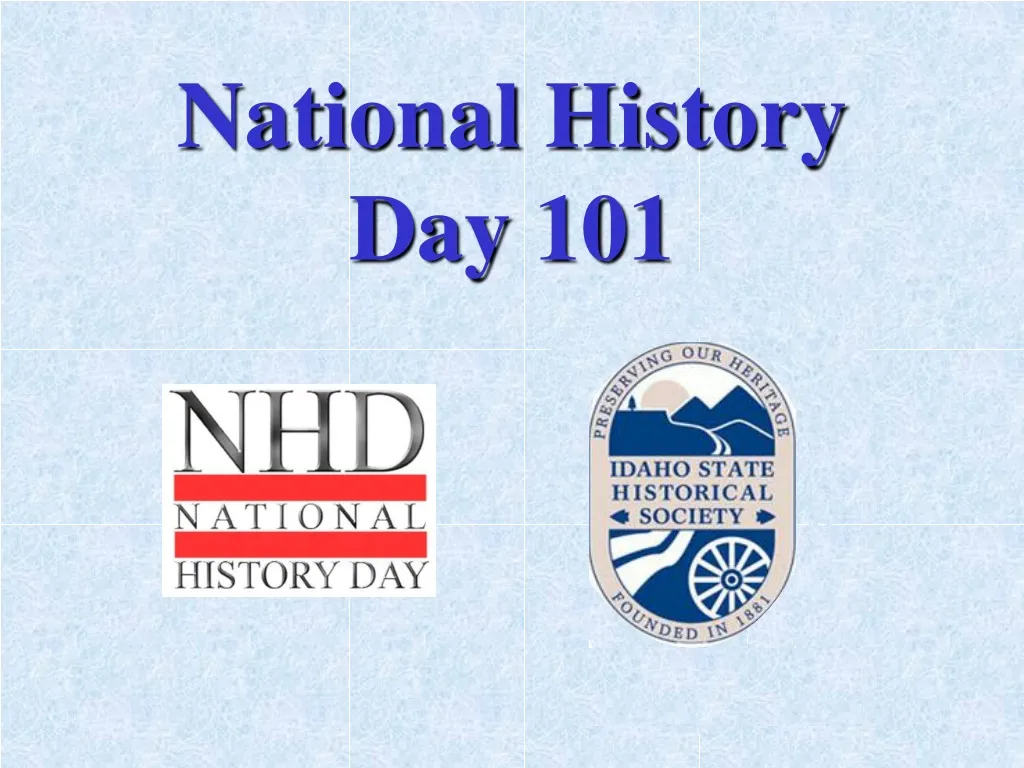 national history day 101