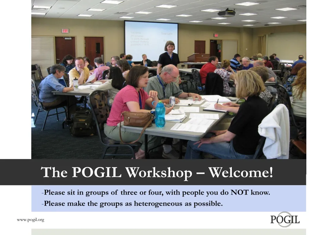 the pogil workshop welcome