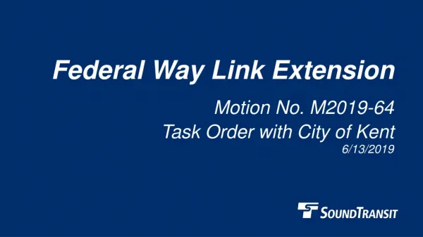 Federal Way Link Extension