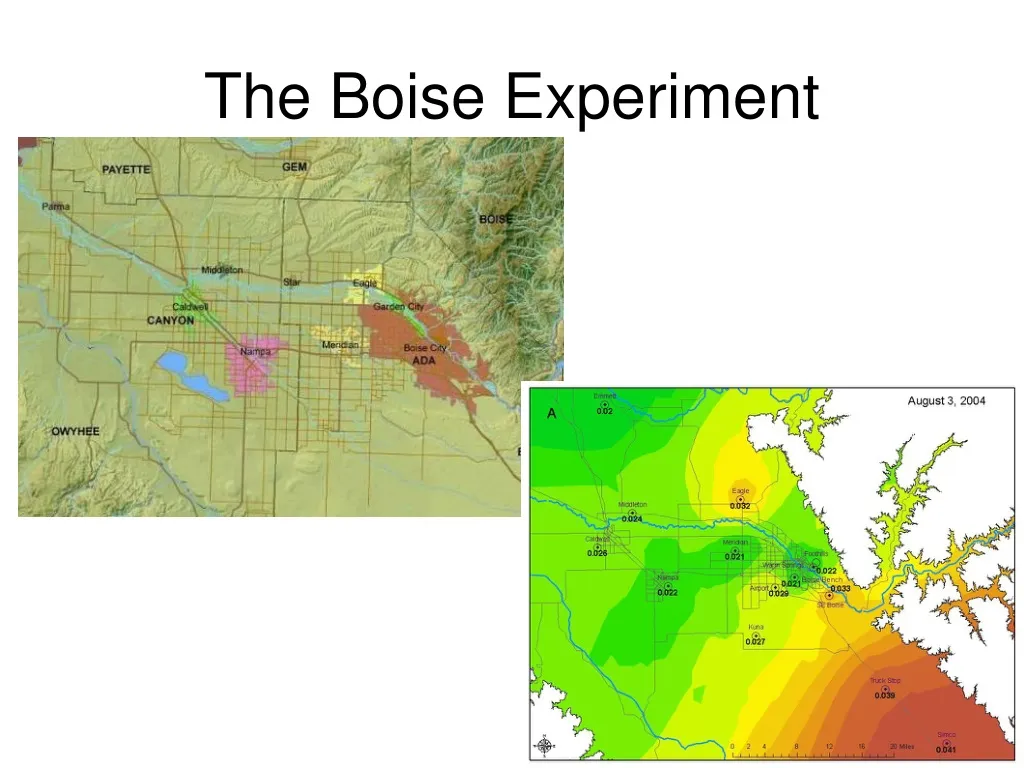 the boise experiment