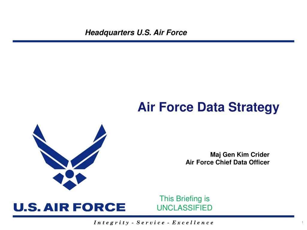 air force data strategy