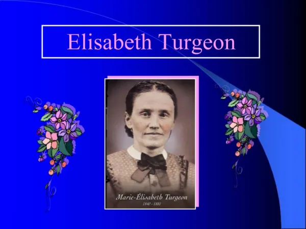 Elisabeth Turgeon