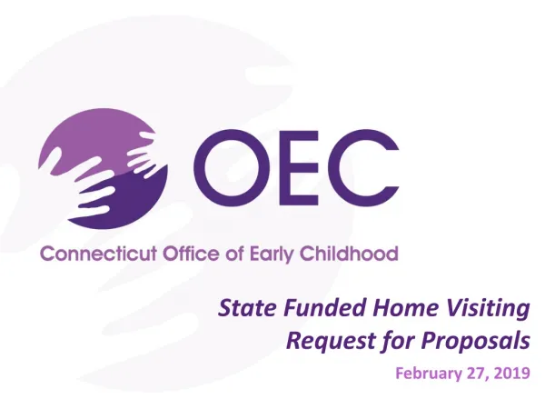 State Funded Home Visiting Request for Proposals