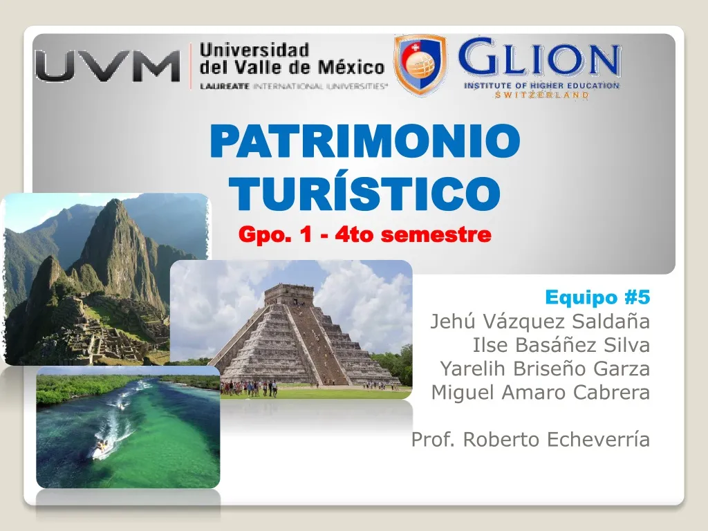 patrimonio tur stico gpo 1 4to semestre