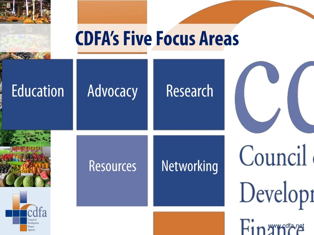cdfa s five focus areas