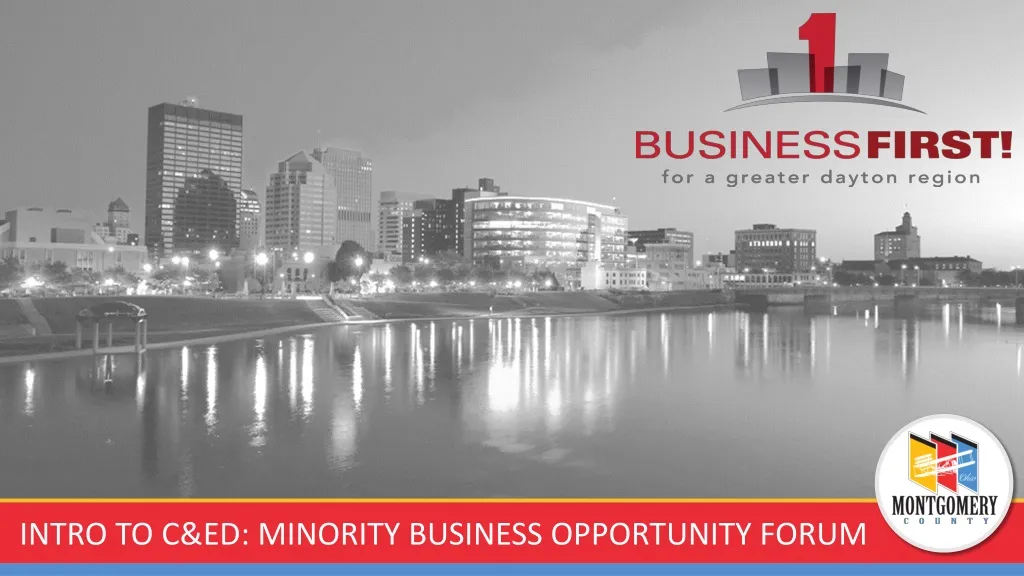intro to c ed minority business opportunity forum