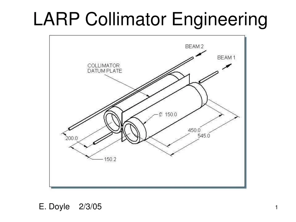 larp collimator engineering