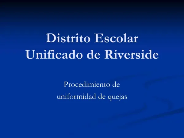 Distrito Escolar Unificado de Riverside