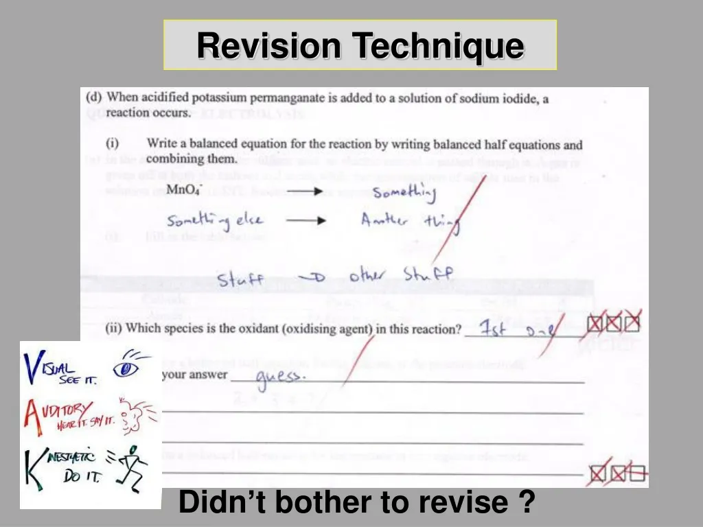 revision technique