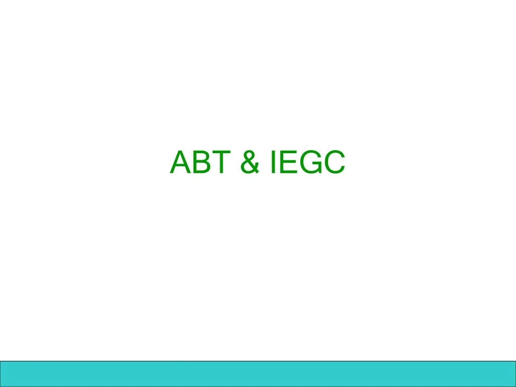 abt iegc