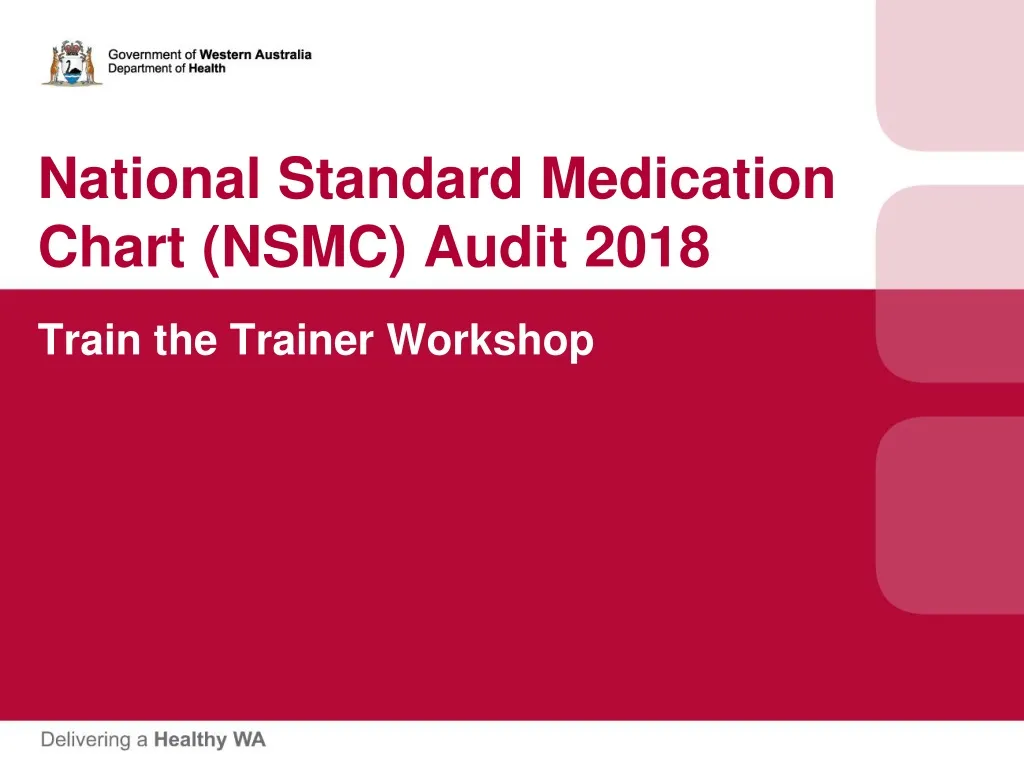 national standard medication chart nsmc audit 2018