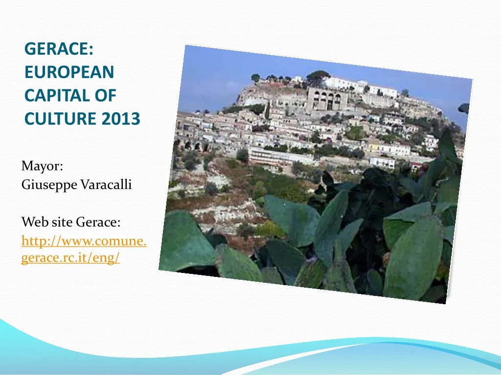 gerace european capital of culture 2013