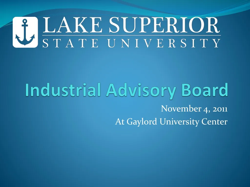 industrial advisory board