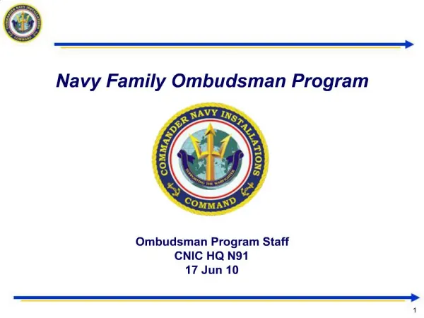 Navy Family Ombudsman Program