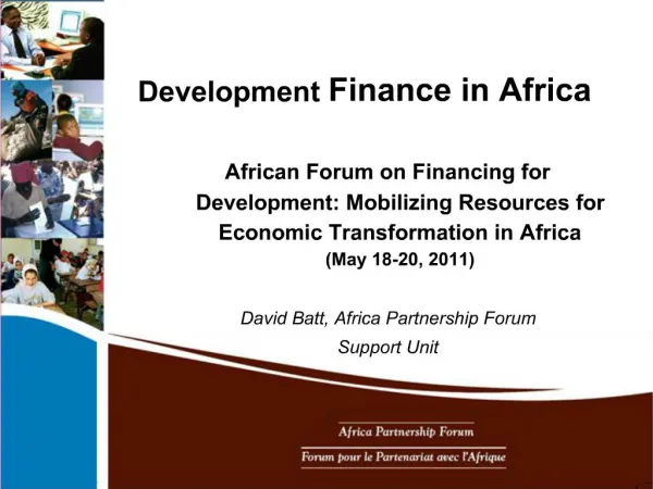 Africa Partnership Forum