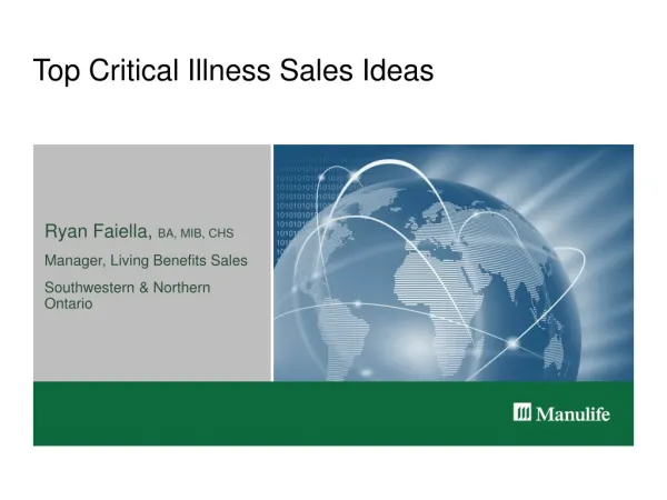 Top Critical Illness Sales Ideas