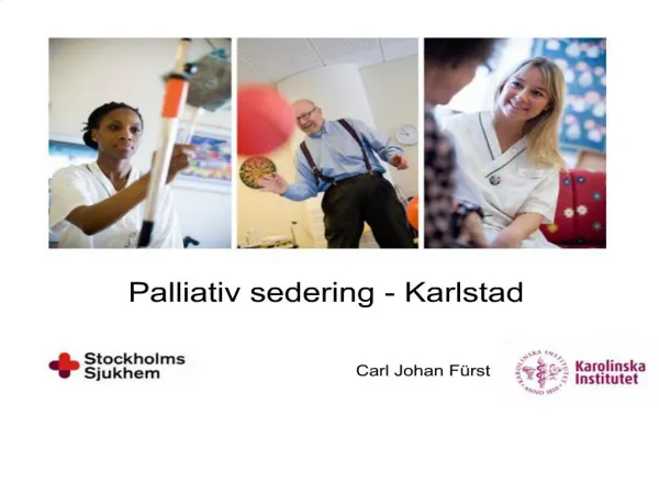 Palliativ sedering - Karlstad