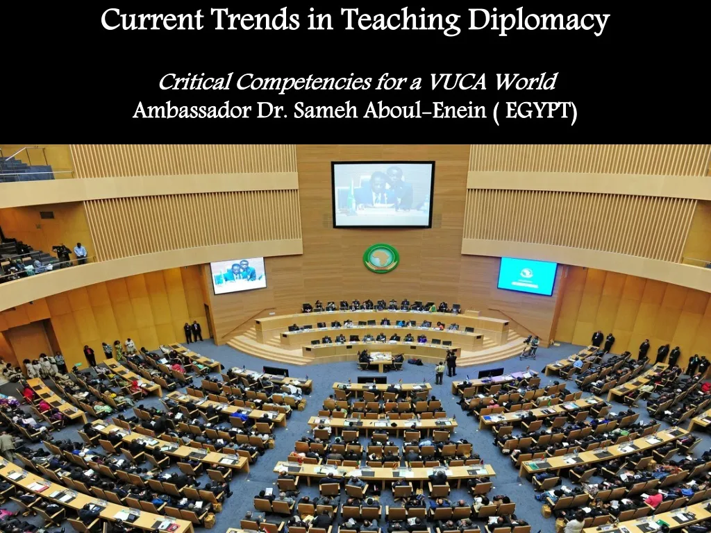 current trends in teaching diplomacy critical