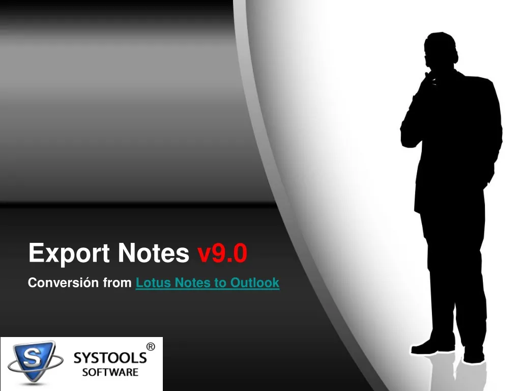 export notes v9 0