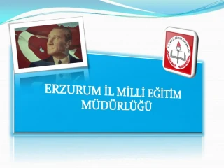 ERZURUM IL MILLI EGITIM M D RL G - slide 1