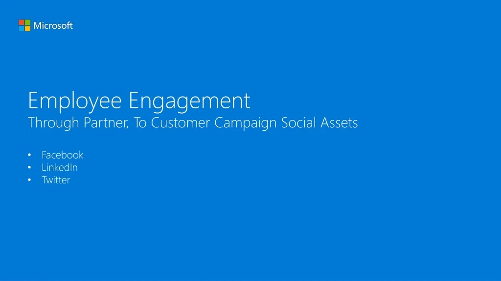 employee engagement through partner to customer