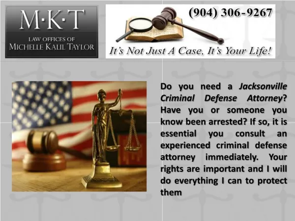 Criminal Defense Attorney Jacksonville FL Are in Great Deman