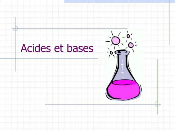 Acides et bases
