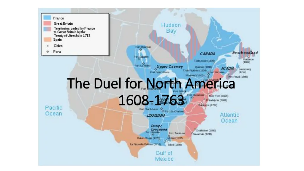 the duel for north america 1608 1763