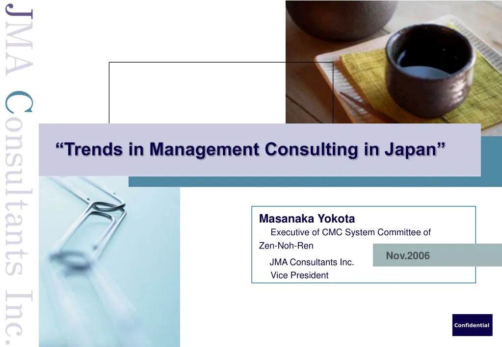 trends in management consulting in japan