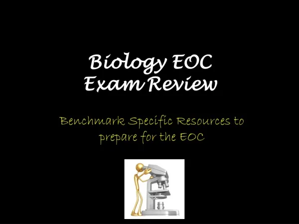 Biology EOC Exam Review