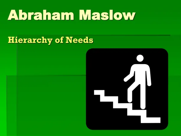 Abraham Maslow