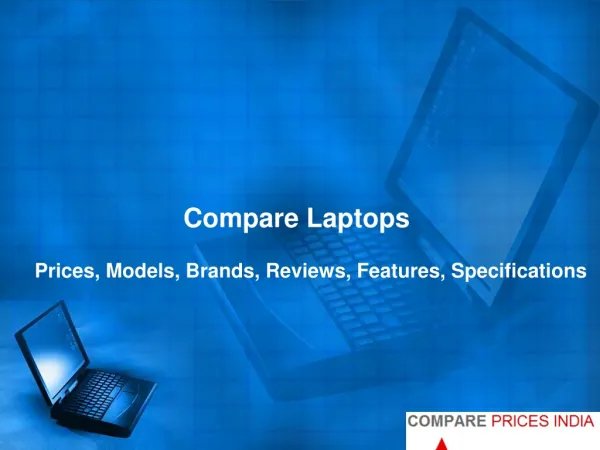 Laptop Prices In India