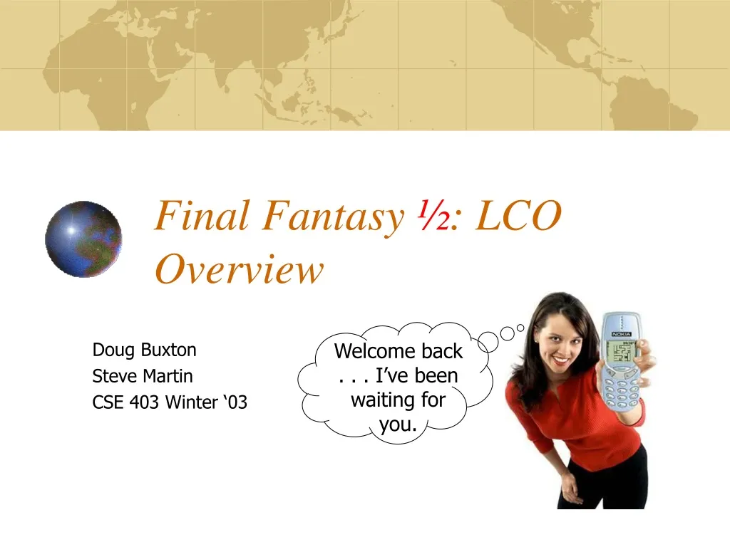 final fantasy lco overview