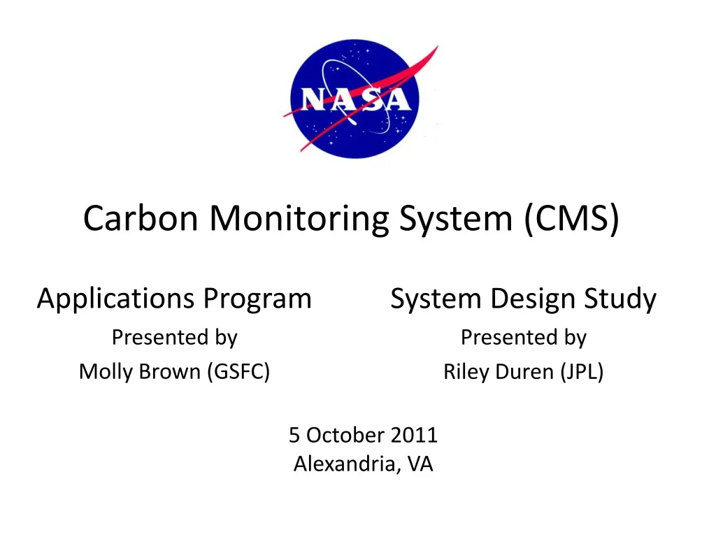 carbon monitoring system cms