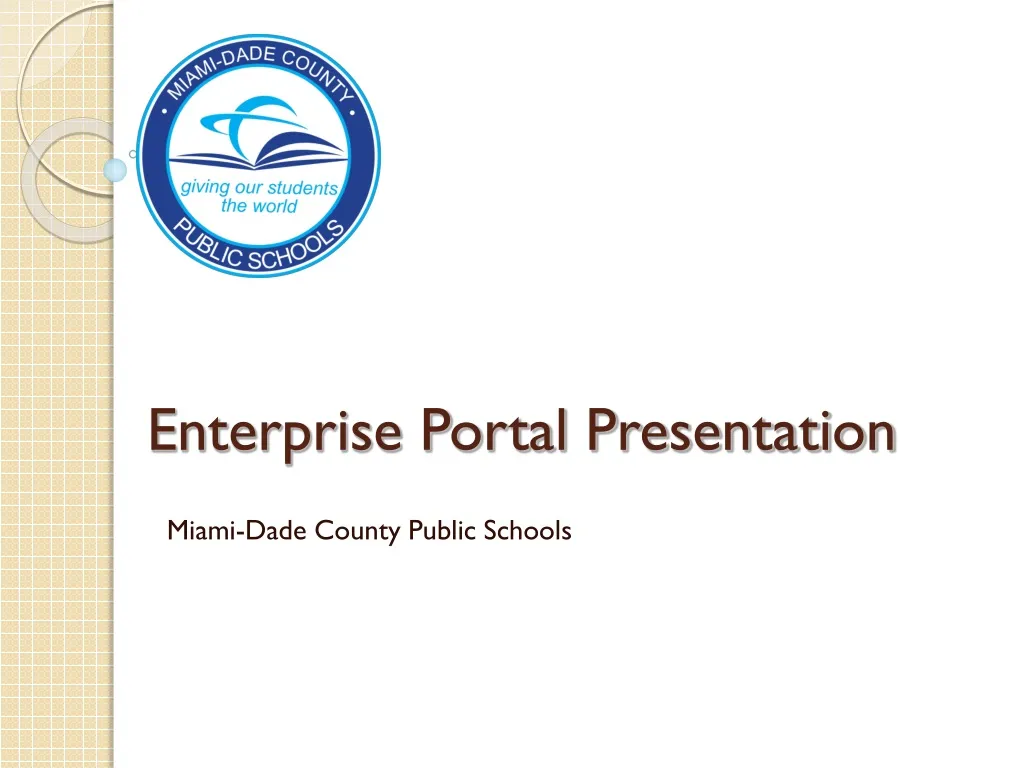 enterprise portal presentation