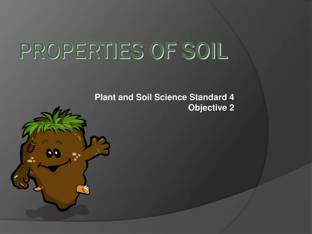 plant and soil science standard 4 objective 2